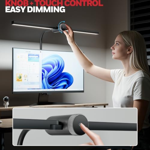 Honeywell HJ4 Desk Lamp with Clamp, Sunturalux™ Desk Lamps for Home Office