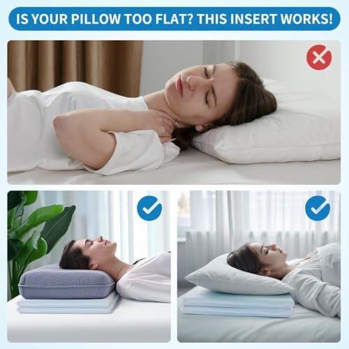 Adjustable Memory Foam Pillow's Two Layers