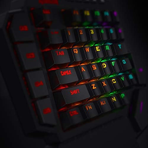Redragon K585 Wired One-Handed RGB Gaming Keypad, Tactical 42-Key Layout