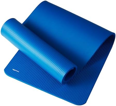 Amazon Basics Extra Thick Exercise Yoga Mat with Carrying Strap