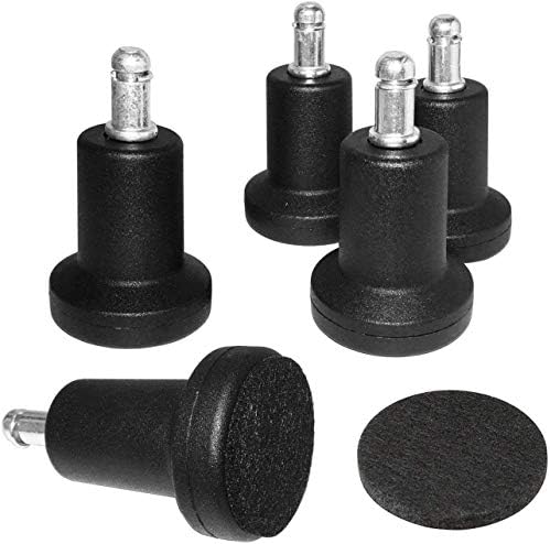 Bell Glides Replacement Office Chair Feet High Profile Wheel Stopper 5 Pack