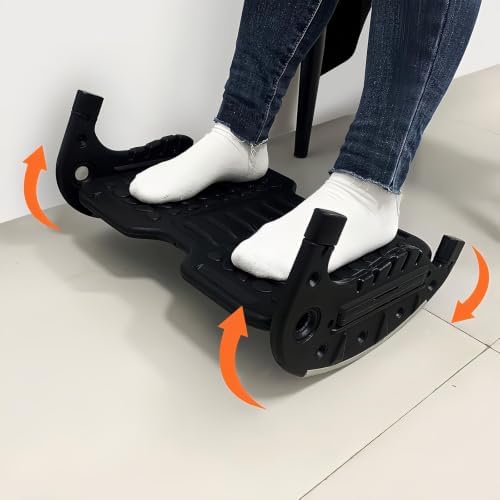 Dual‑Mode Rocking Under‑Desk Foot Platform, for Home Office Workspace