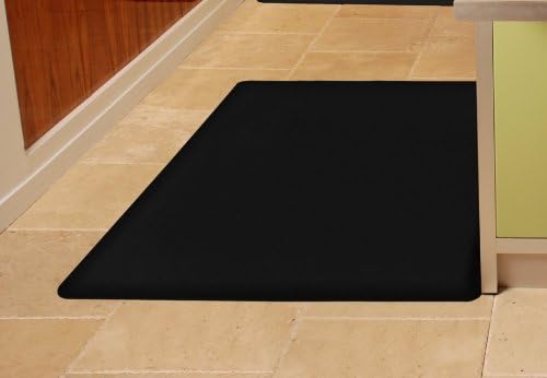 WellnessMats Original Collection Anti-Fatigue Floor Mat, Polyurethane – Ergonomic Support Pad for Home, Kitchen, Garage, Office Standing Desk – Water Resistant - Made in USA