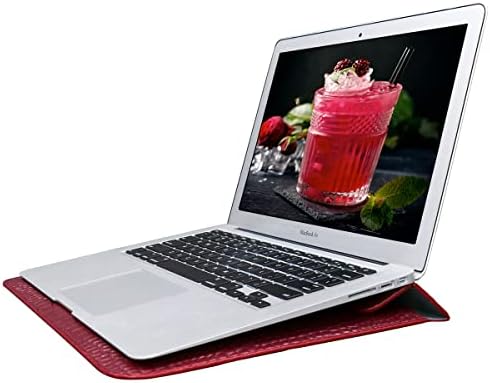 Laptop Sleeve Bag for MacBook Air 15 inch M5 M4 M3 M2 Pro 15", Red