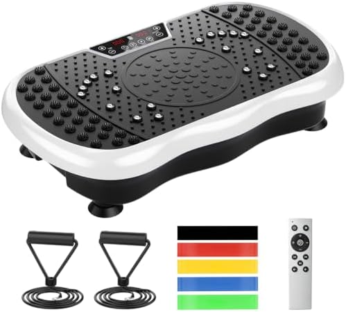 Vibration Plate Exercise Machine with 200 Speeds & 10 Presets