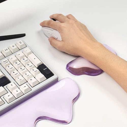 Gel Keyboard and Mouse Wrist Rest Set,Wrist Pad for Computer Keyboard