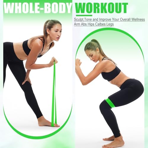 Deekin 20 Pcs Resistance Bands Loop Exercise Bands