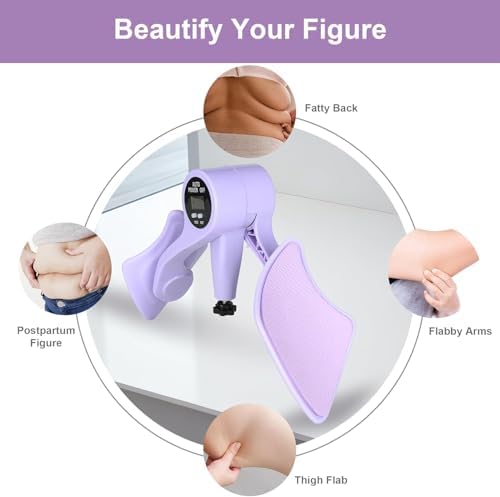 Men Women Thigh Master 5-35lb Pelvic Floor Muscle Repair Trainer Kegel Inner Thigh Exercise Workout Equipment Pilates for Home Workouts Hip Under Desk Exercise