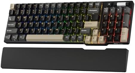 RK ROYAL KLUDGE RK96 RGB Wireless Mechanical Gaming Keyboard w/Wrist Rest