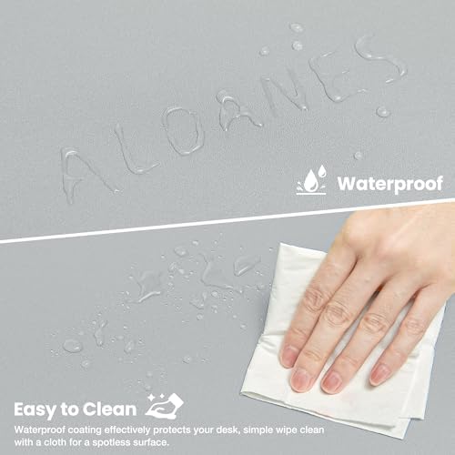 ALOANES Non-Slip Extended Mouse Pad Office&Home Desk Mat Stitched Edge