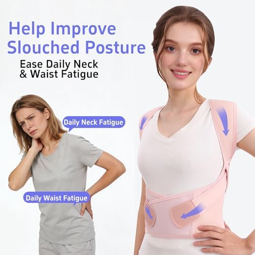 Posture Corrector for Women Men Back Brace Support Straightener Scoliosis