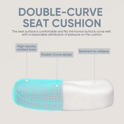 Ergonomic Office Chair 400 lbs Mesh Desk Chair with Headrest