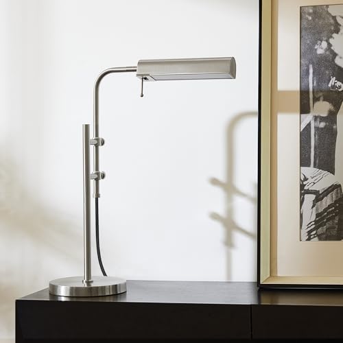 VONLUCE Industrial Table Lamp, Adjustable LED Desk Lamp for Home Office