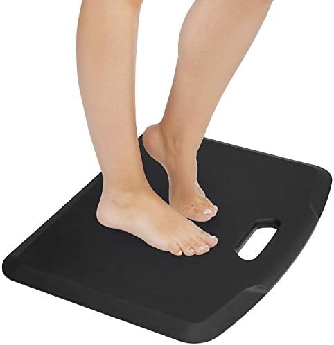 Mount-It! Anti Fatigue Floor Mat, 18x22, Black