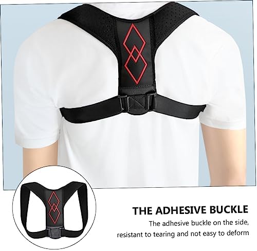 1pc Adjustable Posture Corrector for Back Support Flexible Hunchback Trainer Belt for Men Women Made of Pu for Comfortable Sitting Posture Correction