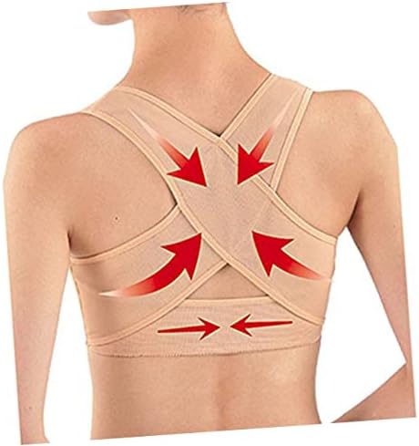 Outanaya Humpback Relief Posture Posture Bra Upper Brace for Women Adjustable for Better Fit Size Xl