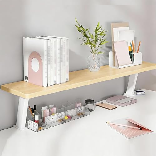 Clamp On Desk Shelf, Adjustable Desktop Extender Storage Organizer