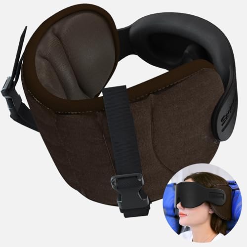 SARISUN Travel Pillows for Airplanes, Stable Head Support, Travel Essential