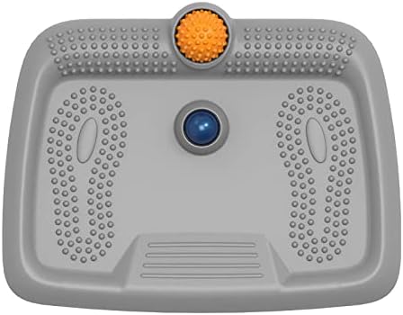 Anti-Fatigue Standing Desk Mat with Massage Ball and Balance Board for Ergonomic Comfort and Core Training