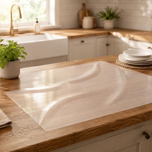 Extra Large Silicone Mat 24 x 36 Inches Clear Silicone Mats for Crafts