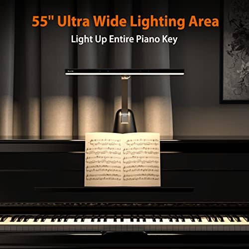 Quntis 55'' Ultra Wide Illumination LED Professional Eye Caring Piano Lamp