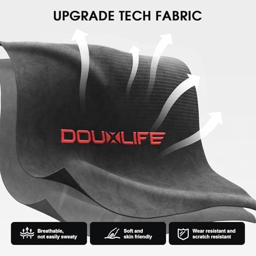 Tech Fabric Gaming Chair Ergonomic Computer Office Chair with Massage