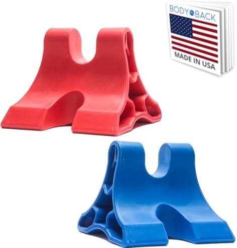 Body Back Davinci Tool Neck Massager for Pain Relief Deep Tissue Blue & Red