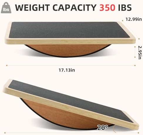 Juoe Balance Board Wobble Board,Balance Toys for Physical Therapy