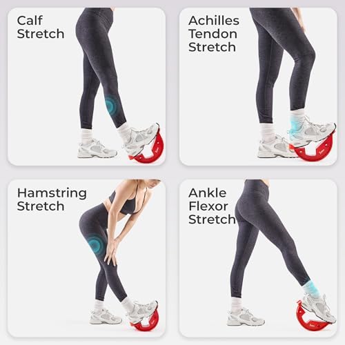 Sunny Health & Fitness Adjustable Calf & Ankle Stretcher