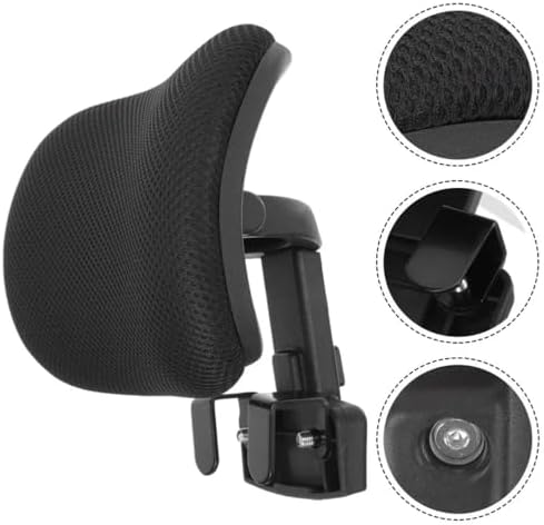 Headrest for Office Chair, Chair Headrest, Office Chair Neck Support Lift Headrest Retrofit Cushion Comfortable Fabric Computer Office