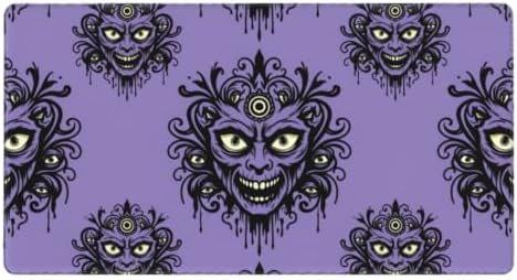 Beauty Haunted Mansion Wallpaper Stretching Room Large Mouse Pad 31.5x12 Gaming Desk Mat XXL Non-Slip Rubber Base Durable Stitched Edges Work Play