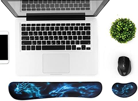 Keyboard Wrist Rest Pad and Mouse Wrist Support Wrist Rest Set