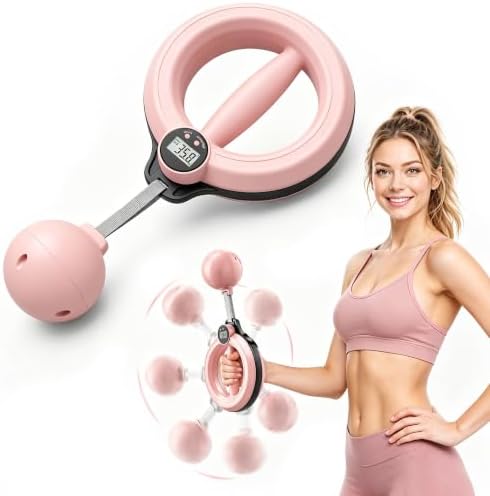 Infinity Arm Hoop,Rotating Wrist and Forearm Trainer with Digital