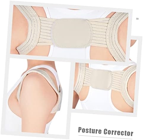 VALICLUD Adjustable Posture Corrector Strap for Men Women and Boys and Girls Back Brace for Improved Sitting and Standing Posture Lightweight and Comfortable Correction Belt XS (50-75 lbs)