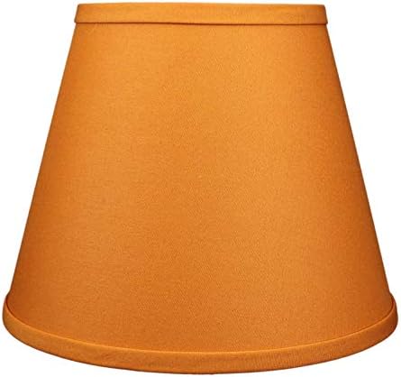 FenchelShades.com Lampshade 6" Top Diameter x 10" Bottom Diameter x 8" Slant Height 6x10x8" with Spider Attachment Diameter 0.4 Inch for Lamps with a Harp (Cedar)