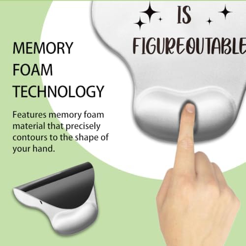 iRudyard 2Pcs Rubber Coasters Mouse Pad Wrist Support Pu Anti Slip Stains