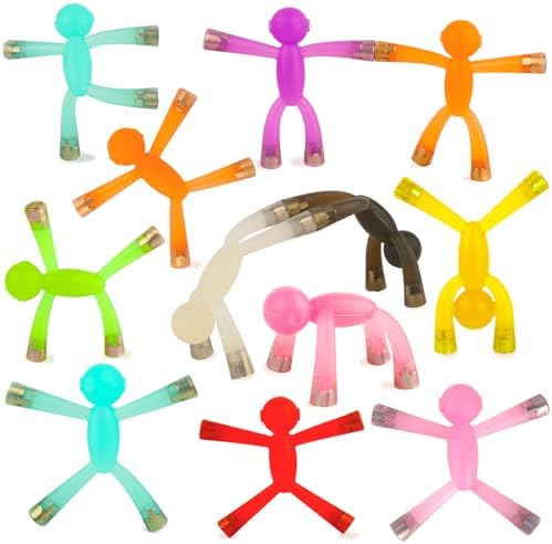laleay Magnetic Men Fidget Toys, 12PCS People Figures for Kids Adults Gifts