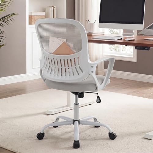 Home Office Desk Chair, Lumbar Support, Mesh Back Computer Chair