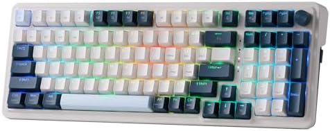 Redragon K686 PRO Wireless RGB Gasket Gaming Mechanical Keyboard, Easy Knob