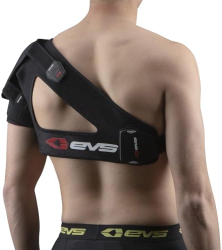 EVS SB03 Shoulder Brace, Compression Fit, Medical Grade, w/X-Strap, L