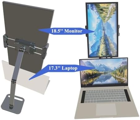 Portable Monitor Holder for 6-18.5 inch Screen Desktop Monitor Tablet Stand