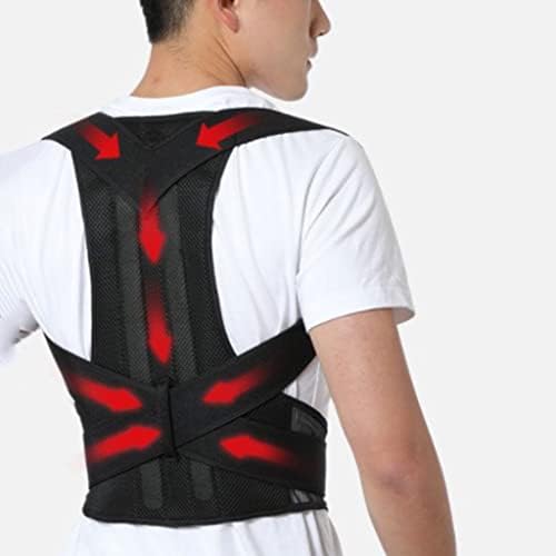 Sling Back Good Anti-hunchback Orthosis Adult Men And Women Shoulder Correction Belt Invisible Corrective Spinal Device (D,X-Large)