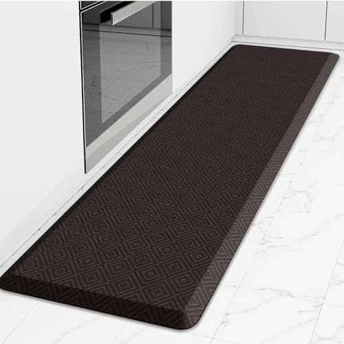 Anti-Fatigue Kitchen Mats for Floor Standing and Comfort Desk Mats 17"x60"