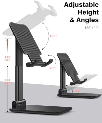 Anozer Tablet Stand Foldable & Adjustable,Portable Monitor Stand