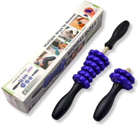 ONIPAX 3-in-1 Muscle Roller Stick - Adjustable Deep Tissue Massage Tool