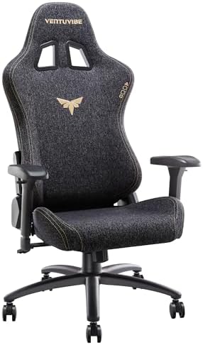 Gaming Chair 4D Adjustable Armrests - 170° Reclining & 320lb Capacity, High Back Ergonomic Computer Chair with Lumbar Support, Headrest & Lumbar Pillow