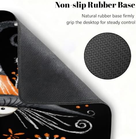 Halloween Large Mouse Pad Non-Slip Rubber Long Gaming Desk Mat