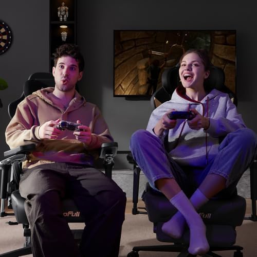 AutoFull M6 Ultra+ 2.0 Gaming Chair – World First with Shiatsu Massage | 720° Mechanical Armrests, Dynamic Lumbar Support, Adjustable Headrest | Ventilated & Heated
