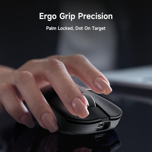 MCHOSE L7 Ultra+ Wireless Gaming Mouse, Ergonomic Mouse Lightweight 48g