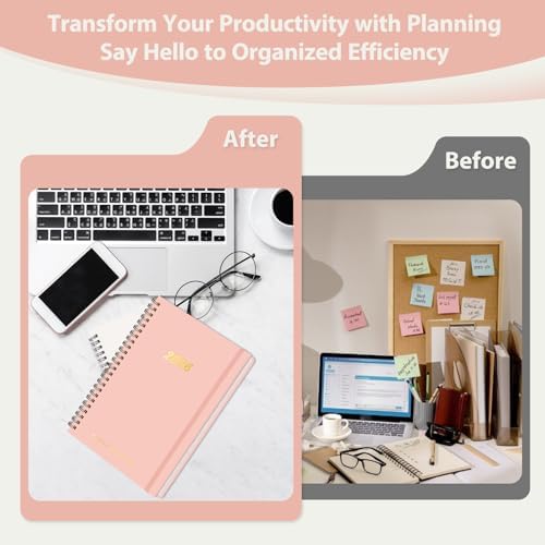 2026 Planner, Weekly and Monthly Calendar Planner Agenda, Jan 2026 - Dec 2026, Planning Academic Book, Office Desk Accessories and School Supplies - A5 (6.3'' x 8.5'')